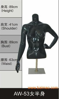 專業女半身展示模特，金得利模特廠的品質首選與實惠價格